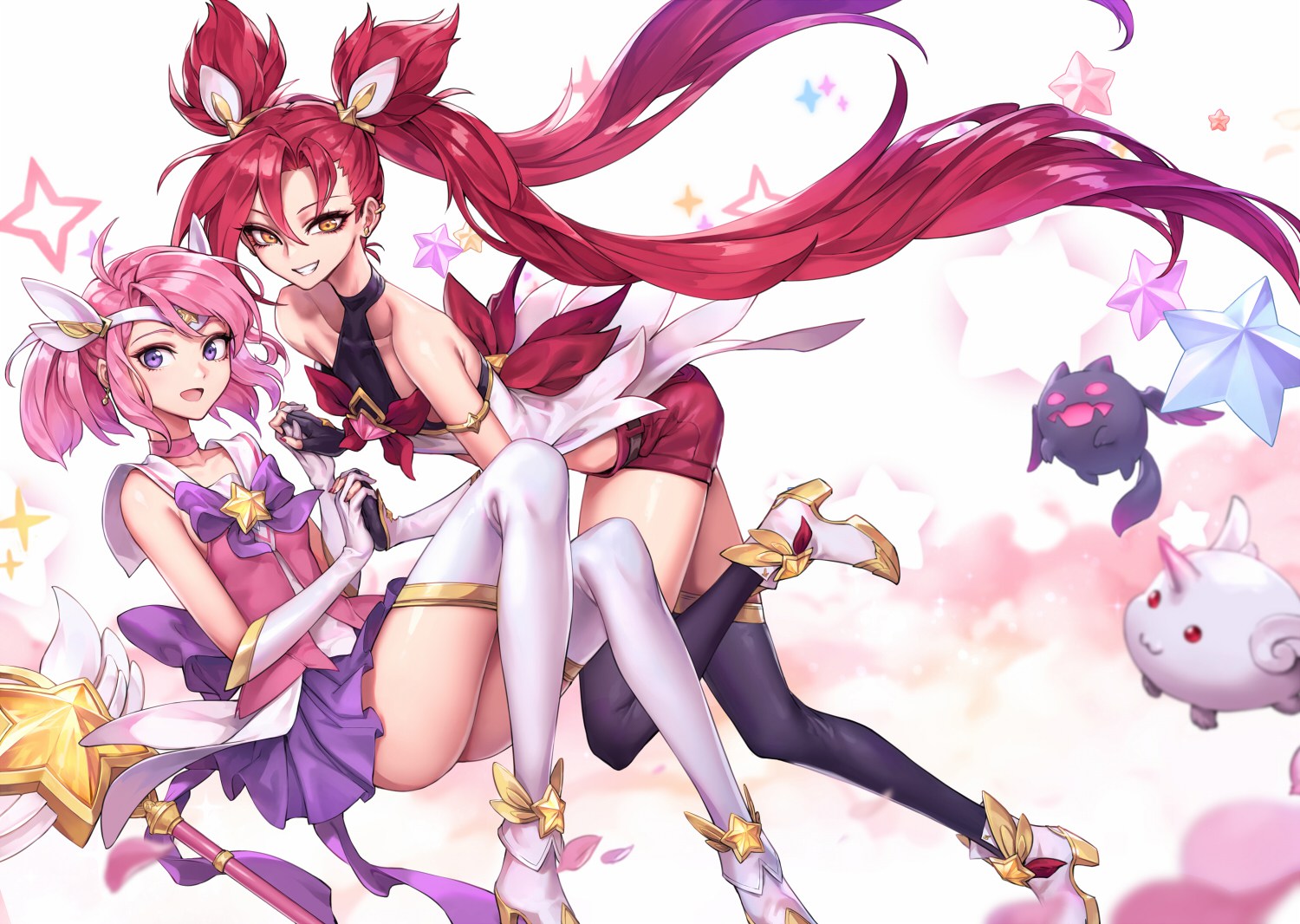 __jinx_luxanna_crownguard_star_guardian_jinx_and_star_guardian_lux_league_of_legends_drawn_by_oopartz_yang__023b9aa2683d880c129eab49a8ce095c